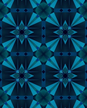 Ethnic pattern. Abstract kaleidoscope fabric design texture