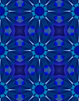 Ethnic pattern. Abstract kaleidoscope fabric design texture