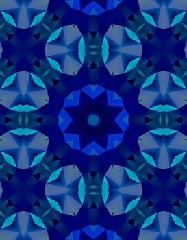 Ethnic pattern. Abstract kaleidoscope fabric design texture