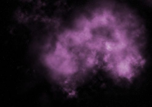 Far being shone nebula and star field against space. "Elements of this image furnished by NASA".