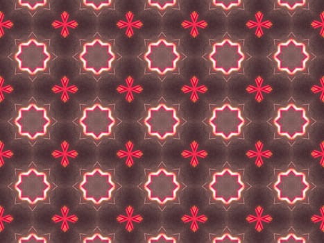 Ethnic pattern. Abstract kaleidoscope fabric design texture