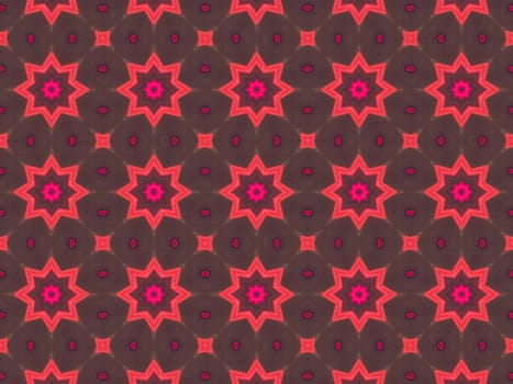 Ethnic pattern. Abstract kaleidoscope fabric design texture