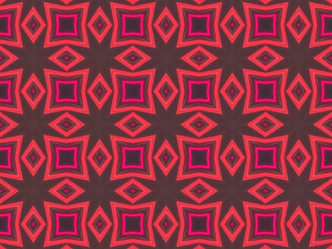 Ethnic pattern. Abstract kaleidoscope fabric design texture