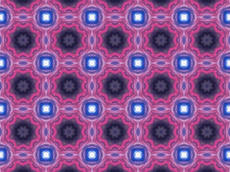 Ethnic pattern. Abstract kaleidoscope fabric design texture