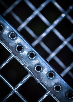 background or texture abstract iron stair matting