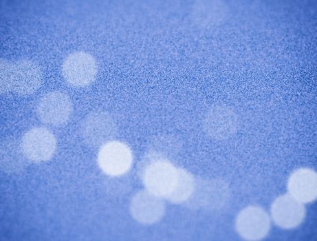 Blue blurred tilt-shift product stage carpet background with bokeh for luxury objects