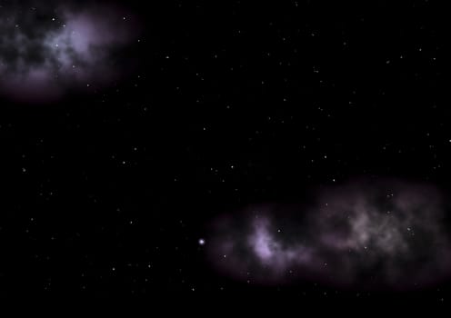 Small part of an infinite star field of space in the Universe. "Elements of this image furnished by NASA".