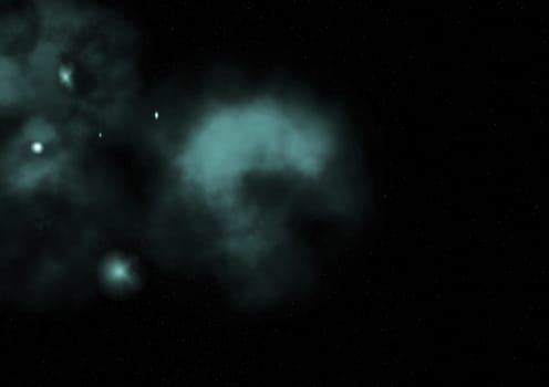 Star field in space a nebulae and a gas congestion. "Elements of this image furnished by NASA".