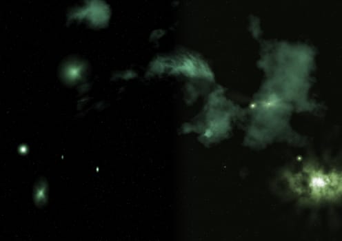 Small part of an infinite star field of space in the Universe. "Elements of this image furnished by NASA".
