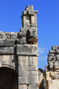 Ancient Dead Town In Myra Demre Turkey