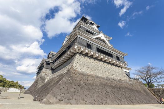 Kumamoto Castle in Japan