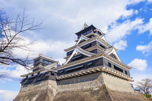 Kumamoto Castle in Japan