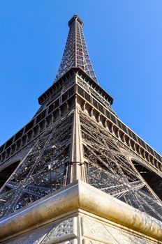 The Eiffel Tower in Paris, France