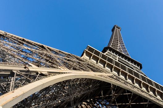 The Eiffel Tower in Paris, France