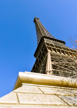 The Eiffel Tower in Paris, France