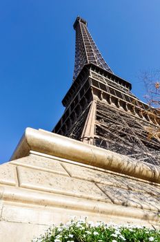 The Eiffel Tower in Paris, France