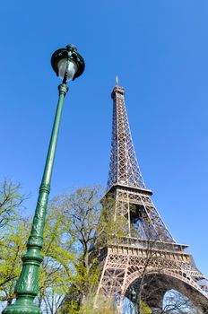 The Eiffel Tower in Paris, France