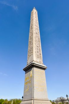 The Luxor Obelisk in Paris, France