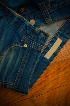 old unbuttoned jeans on vintage boards, instagram image style