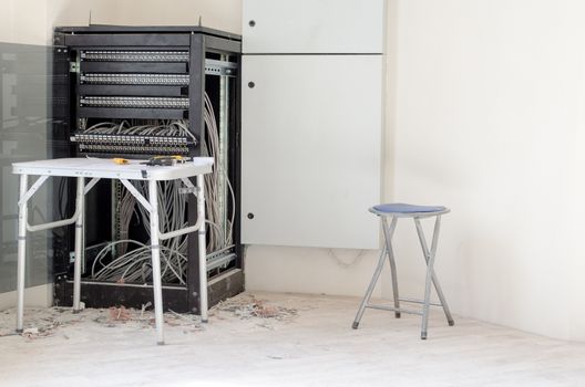Patch cord panel - in work progres