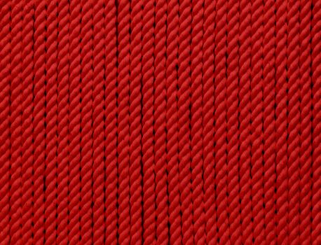 Detail of the twine - cotton cord - rope texture - red cotton twine