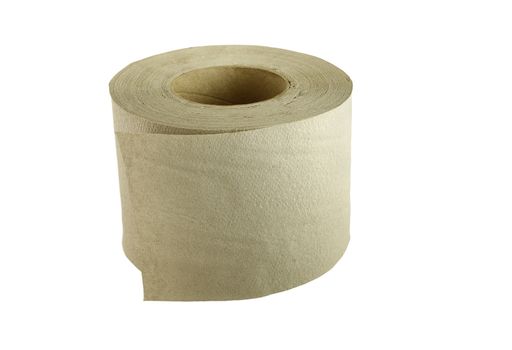 Detail of the toilet paper - toilet tissue