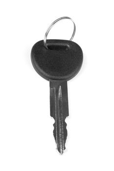 car key isolated on the white background