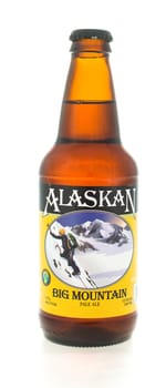 Winneconne, WI - 3 February 2015:  Alaskan beer was first brewed in 1986 and located in Juneau, AK.