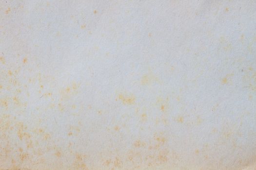 texture of old paper with yellow stain, background, copyspace