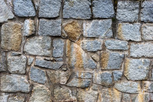 wall of stones as a texture