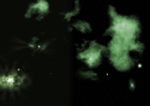 Star field in space a nebulae and a gas congestion. "Elements of this image furnished by NASA".