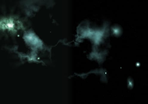 Small part of an infinite star field of space in the Universe. "Elements of this image furnished by NASA".