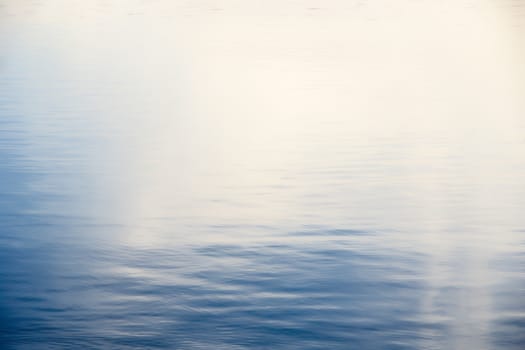 Reflection in wavy water