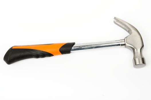 An image of hammer on white background