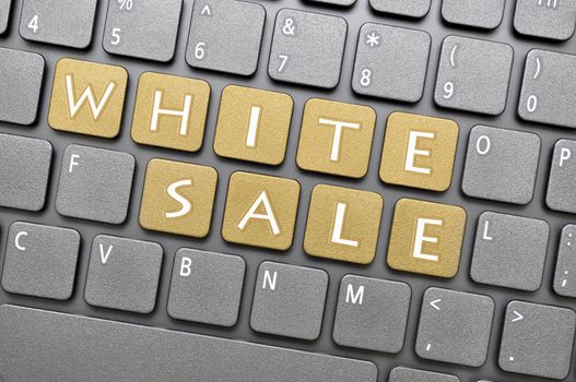 Brown white sale key on keyboard