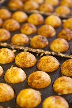 Takoyaki - Octopus ball, a popular Japanese street food