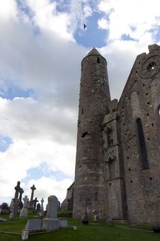 the historic rock of Cashel landmark in county Tipperary Ireland
