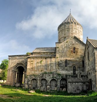 Scenic old monastery in Tatev, Armenia