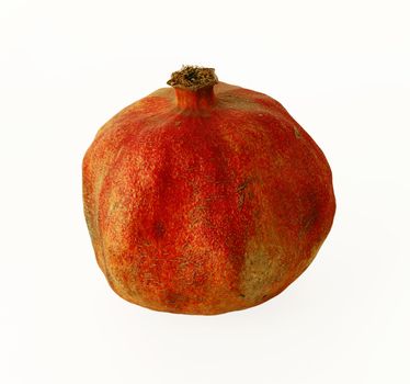 Detail of the pomegranate - aromatic fruits with a sweet and sour taste