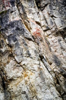 abstract background or texture limestone climbing wall
