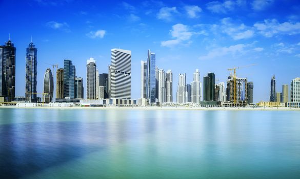 Dubai skyline, United Arab Emirates