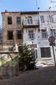 Old house, neoclassical in old village of Xanthi, Greece