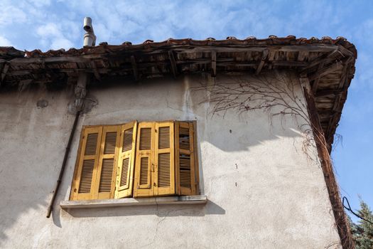 Old house, neoclassical in old village of Xanthi, Greece