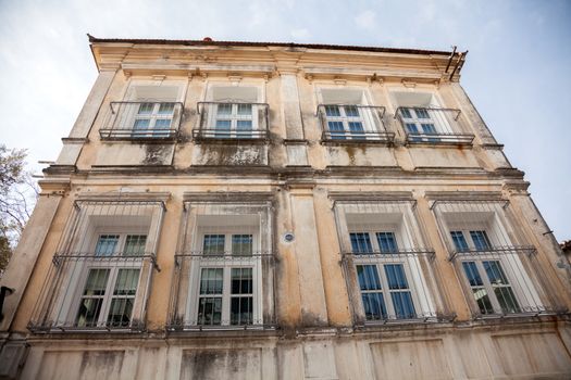 Old house, neoclassical in old village of Xanthi, Greece