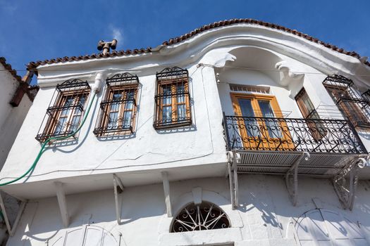 Old traditional house, neoclassical in old village of Xanthi, Greece