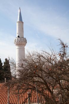 Minaret in the old city of Xanthi, Greece