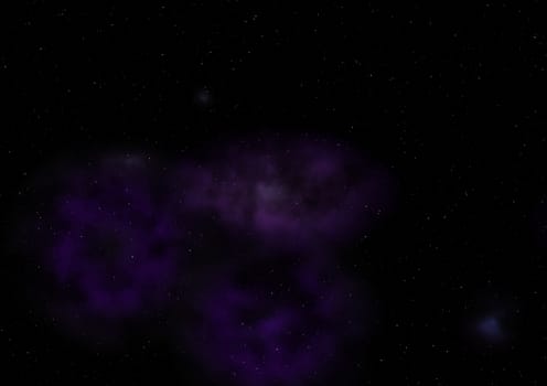 Small part of an infinite star field of space in the Universe. "Elements of this image furnished by NASA".