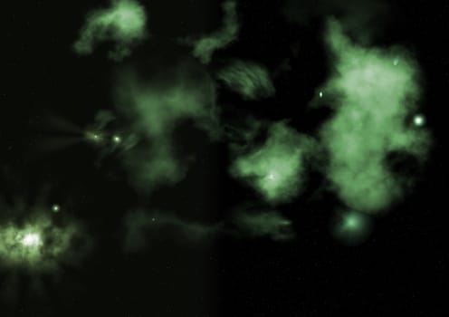 Star field in space a nebulae and a gas congestion. "Elements of this image furnished by NASA".