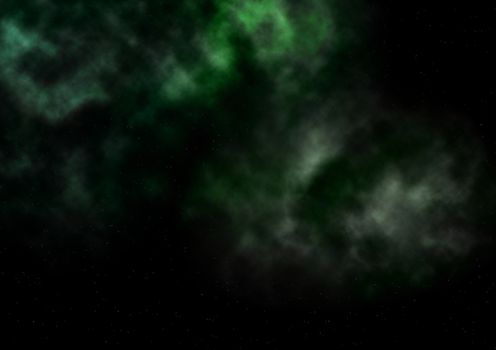 Far being shone nebula and star field against space. "Elements of this image furnished by NASA".