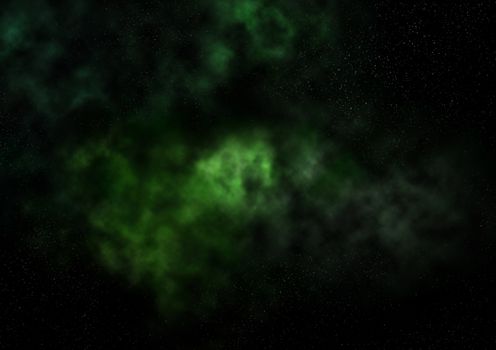 Far being shone nebula and star field against space. "Elements of this image furnished by NASA".